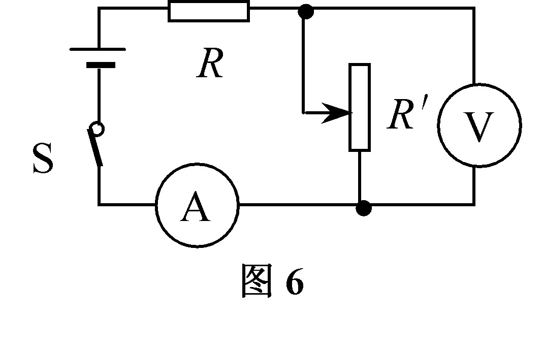 如图所示滑动变阻器的滑片在某两点间移动时电流表示数范围为1a到2a