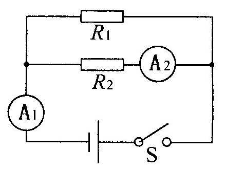 双量程电流表原理图图片