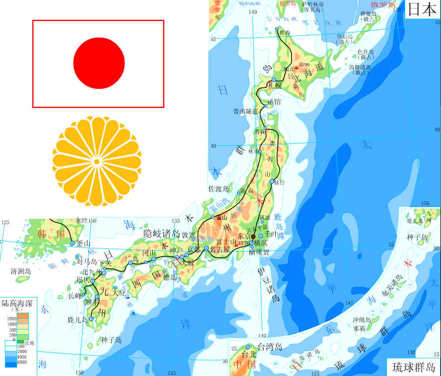 濑户内海地图位置图片