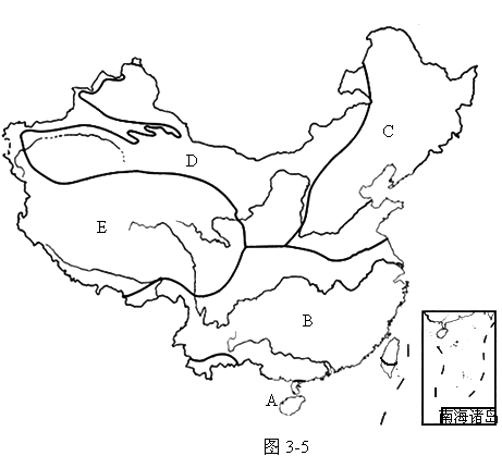 中国气候图简笔画图片