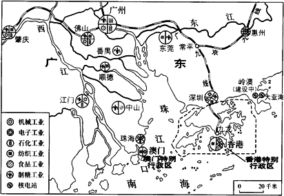 珠三角工业基地地图图片