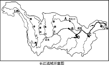 长江水系图简单手绘图片