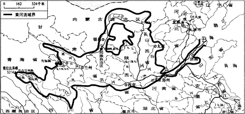 (2)简述黄河上游河段的水文特征.