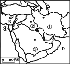 中东地形图简图图片