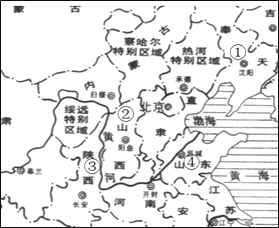 读图,1947年春国民党的重点进攻针对的区域是