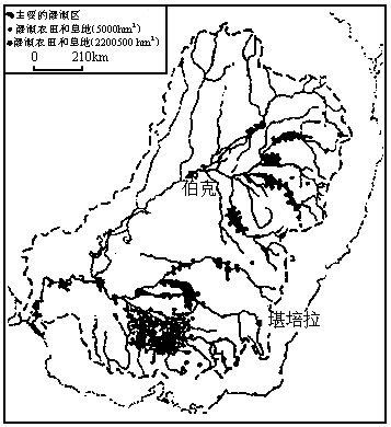 材料一墨累達令河流域位於澳大利亞東南部以亞熱帶大陸性乾旱與半乾旱