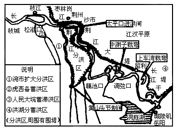 长江荆州段地图图片