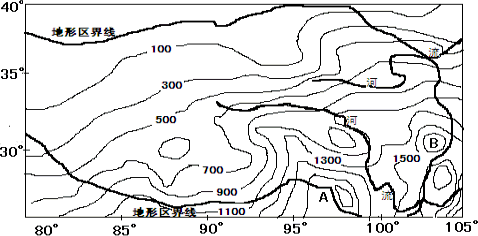 34读青藏高原多年平均降水量分布图回答问题1图示地区年降水量分布