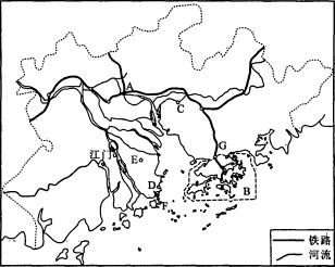 珠江三角洲空白图图片
