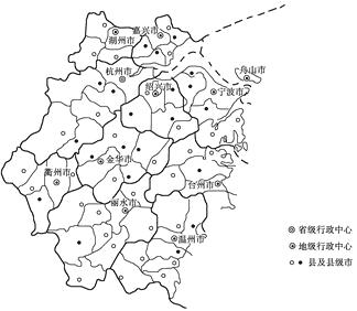 浙江省地图简笔画图片