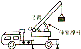 题目如图是吊车起吊货物的结构示意图伸缩撑杆为圆弧状工作时它对吊臂