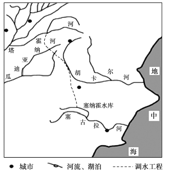塔霍河地图图片