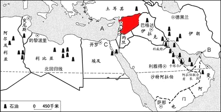 [题目] 关于中东石油的叙述.正确的是A．以波斯湾为中心.有一条巨大的石油带.且呈东西方向延伸B．中东的石油储量占世界总储量的一半.产量占世界 ...