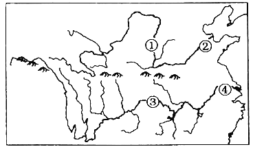 题目下图为长江和黄河示意图完成下列各题